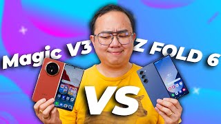 Honor Magic V3 vs Samsung Z Fold6 Which iPhone 16 killer to pick [upl. by Paske]