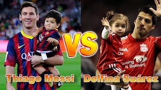 Delfina Suárez VS Thiago Messi Transformation 🎉 From Baby To 2024 [upl. by Sadonia]