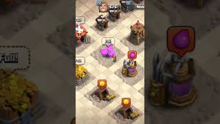 Tawn hall level 1 max  clashofclans coc gaming [upl. by Coriss]