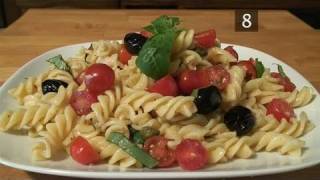 How To Prepare Fusilli Pasta Salad [upl. by Anaher233]