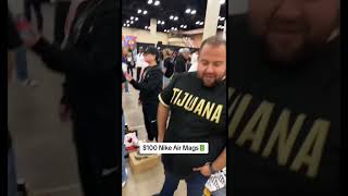 SneakerCon CAUGHT Selling FAKE Nike Air Mags [upl. by Garrison885]