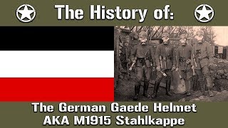 The Stahlhelms Predecessor The German Gaede Helmet aka M1915 Stahlkappe  Uniform History [upl. by Dill]