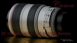 Canon EF 70300mm f456L IS USM Long Term Review [upl. by Adiell]