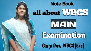 WBCS MAIN Exam  all about WBCS  Gargi Das  WBCS Exe [upl. by Keyte895]