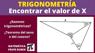 Trigonometrìa Ejercicio resuelto [upl. by Cole951]