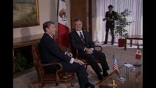 President Reagans Toast at a Luncheon in Mexicali Mexico on January 3 1986 [upl. by Oyek]