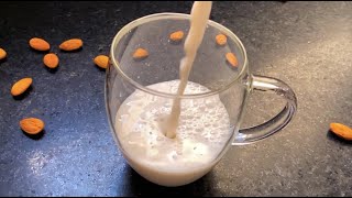 LEITE DE AMÊNDOAS  ALMOND MILK  CHUBBY VEGAN [upl. by Sarid]