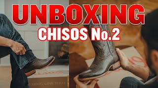 Unboxing Chisos No 2 Cowboy Boots [upl. by Handy555]