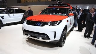 женевский автосалон 2017 range rover velar svr discovery XC 60 audi Q8 bentayga Ducati [upl. by Anilec]