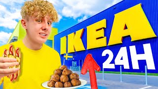 24H Jem Tylko Jedzenie z IKEA [upl. by Aikim986]