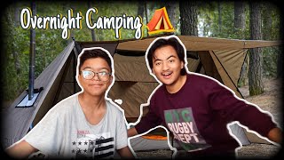 Going camping ⛺️ w lil bro AadharRana Vlogs [upl. by Lorilyn]