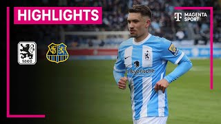 TSV 1860 München  1 FC Saarbrücken  Highlights 3 Liga  MAGENTA SPORT [upl. by Asirb]