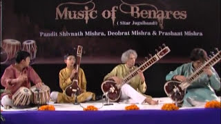 Banarasi JhoolaSitar Duet by Pandit Shivnath Mishra Deobrat Mishra  झूला । Sitar Kajari [upl. by Einnim220]