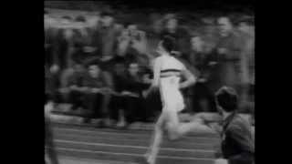 First Four Minute MileHQRoger Bannister1954 [upl. by Bridwell]