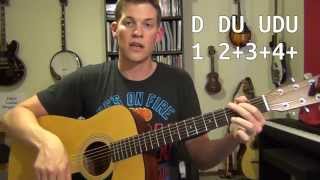 Intro to Guitar Strumming How to Change Chords IN TIME [upl. by Cusick]