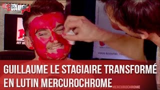 Guillaume le stagiaire transformé en lutin mercurochrome  C’Cauet sur NRJ [upl. by Craddock]