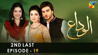 Alvida  2nd Last Episode 19   Sanam Jung  Imran Abbas  Sara Khan   HUM TV [upl. by Miyasawa86]