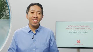 New course by Andrew Ng AI Python for Beginners [upl. by Aehsa]