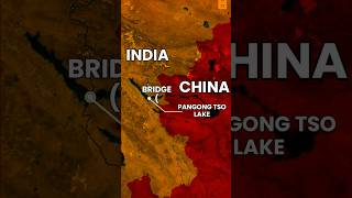 China completes its bridge over Pangong Tso giving a strategic advantage ladakh news kashmir [upl. by Adnauqaj483]