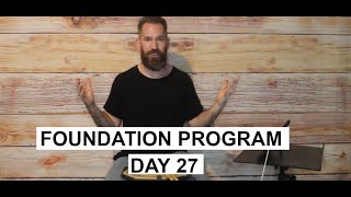 Day 27 Test Week Day 6  FOUNDATION 30 Days to Faster Hands [upl. by Camus]