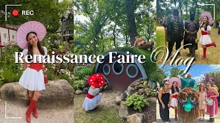 Renaissance Faire VLOG Bristol WI 🍄 Knife Throwing Jousting Crossbow Shooting and More 🧚‍♀️ [upl. by Theadora175]