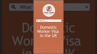 NEW VIDEO ABOUT THE DOMESTIC WORKER VISA AND IF YOU ARE ELIGIBLE TO APPLY FOR ONE [upl. by Gerson740]