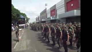 EXÉRCITO BRASILEIRO  CANÇÃO DO SOLDADO DA AMAZÔNIA  IMPERATRIZ MARANHÃO [upl. by Eiwoh95]