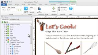 Create Interactivity Using Actions in Lectora Inspire V11 [upl. by Lentha]