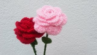 ROSA CROCHET GANCHILLO [upl. by Let]