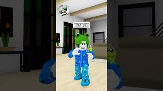 Daddy Theres A MONSTER On My Bed 😱🛏️ roblox shorts [upl. by Pascal]