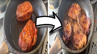 How To Cook The BEST NECK STEAK  Step By Step  Cooking Is Easy  JunkFoodHacker [upl. by Quent]