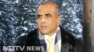 Auction of 700 Mhz should be done after two years Sunil Mittal [upl. by Eniar]