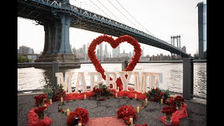 Iconic NYC Parks Marriage Proposals Enchanting Engagements 2024 [upl. by Kassia477]