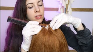 ASMR Satisfying Dandruff Removal amp Scalp Treatment😌 [upl. by Merriam857]