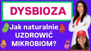 DYSBIOZA JELITOWA jak naturalnie naprawić mikrobiom [upl. by Jillie555]