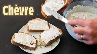 Making Chèvre at Home  Soft Goat Cheese [upl. by Spatz642]