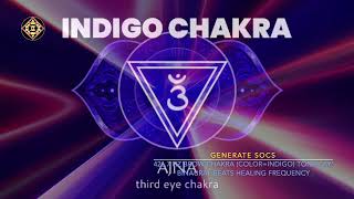 4267 HZ BROW CHAKRA COLORINDIGO TONEAY BINAURAL BEATS HEALING FREQUENCY [upl. by Tezil362]