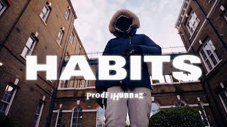 MillzNDO x YNHStampz Type Beat  “Habits”  2024 UK Drill Instrumental ProdFJHunnaz [upl. by Adil]