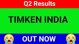 Timken India Q2 results 2025  Timken India results today  Timken India news today  Timken results [upl. by Darrin]