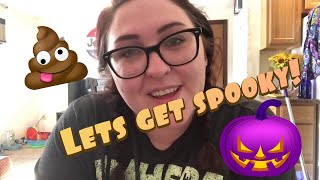 Almost pooping my pants😂decorating for Halloween  VLOG [upl. by Taam7]