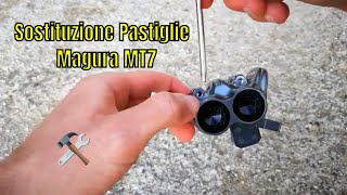 Sostituzione Pastiglie Freno Magura MT7 [upl. by Ylenats]