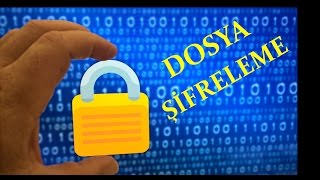 Dosya Şifreleme Windows 10  Dosya ve Klasör Şifreleme Nasıl Yapılır  Şifre oluşturma [upl. by Moina681]