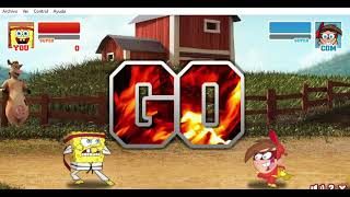 Super Brawl 2  Survival Mode with Classic SpongeBob 21 [upl. by Aciretnahs]