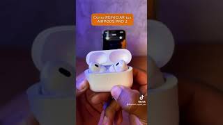 Cómo reiniciar tus AirPods Pro 2 Fácil y Rápido  Guía Paso a Paso [upl. by Oneil193]