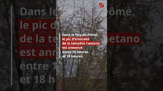 Tempête Caetano dans le PuydeDôme [upl. by Vona]