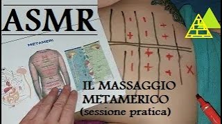 ASMR  Massaggio Metamerico teoria e sessione pratica con cristalli e pietre sacre di Triora [upl. by Bree]