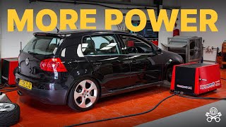 How much faster is our VW Golf GTI Mk5 with these mods  PH Project Car Pt5 [upl. by Adnilreh]