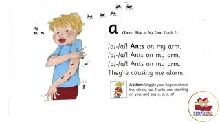 Jolly Phonics Songs Group 1  Letter Aa [upl. by Ludwig309]