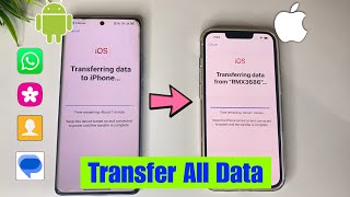 how to transfer all data android to iphone in hindi  android se data iphone me kaise transfer kare [upl. by Brothers]