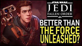 I played the FALLEN ORDER campaign is it BETTER than THE FORCE UNLEASHED  Star Wars Gaming [upl. by Perseus]